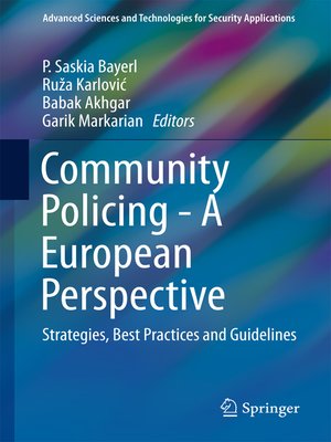 cover image of Community Policing--A European Perspective